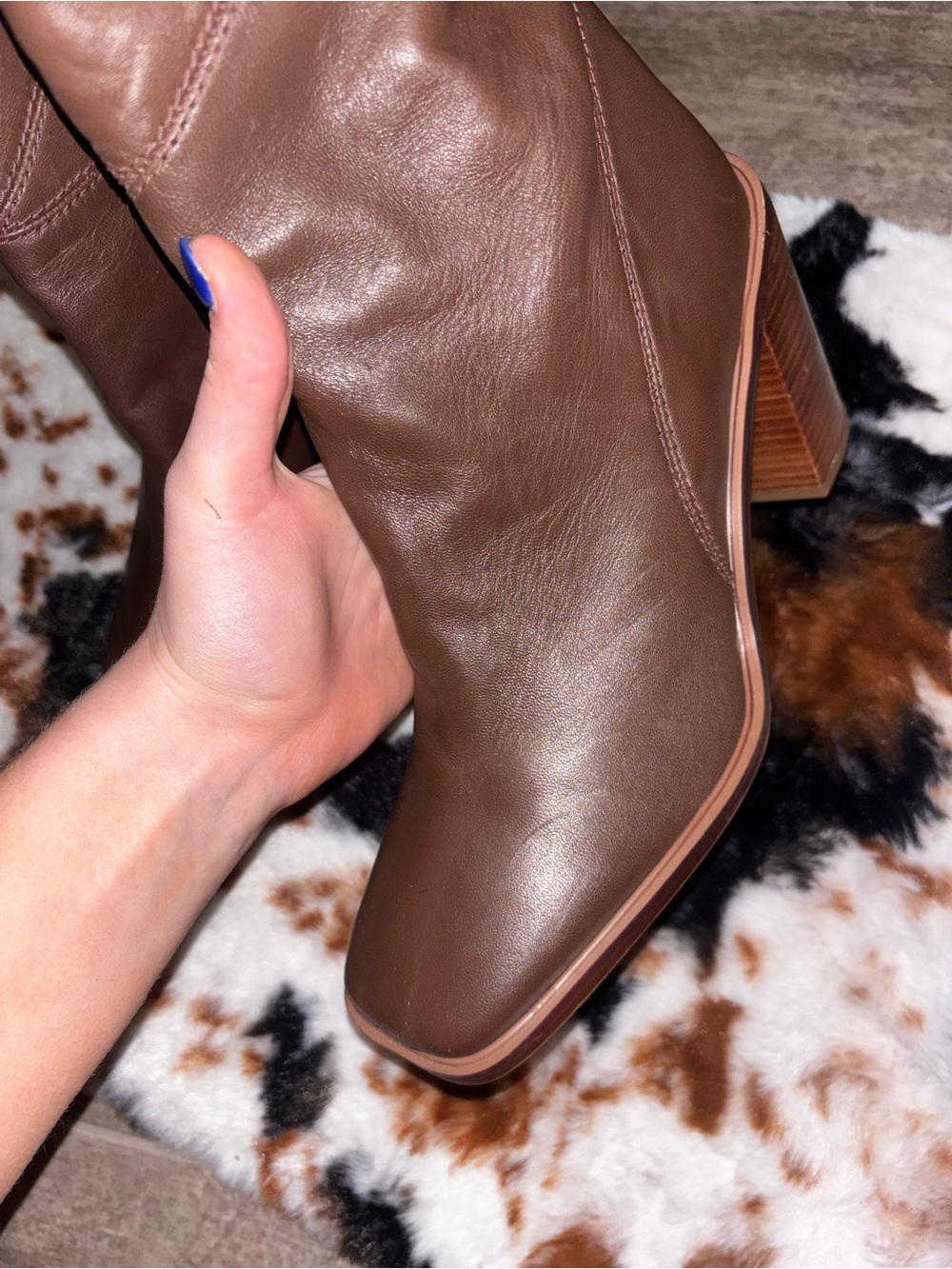 Franco Sarto Stevie Side Zip Ankle Boots - Picture 5 of 11